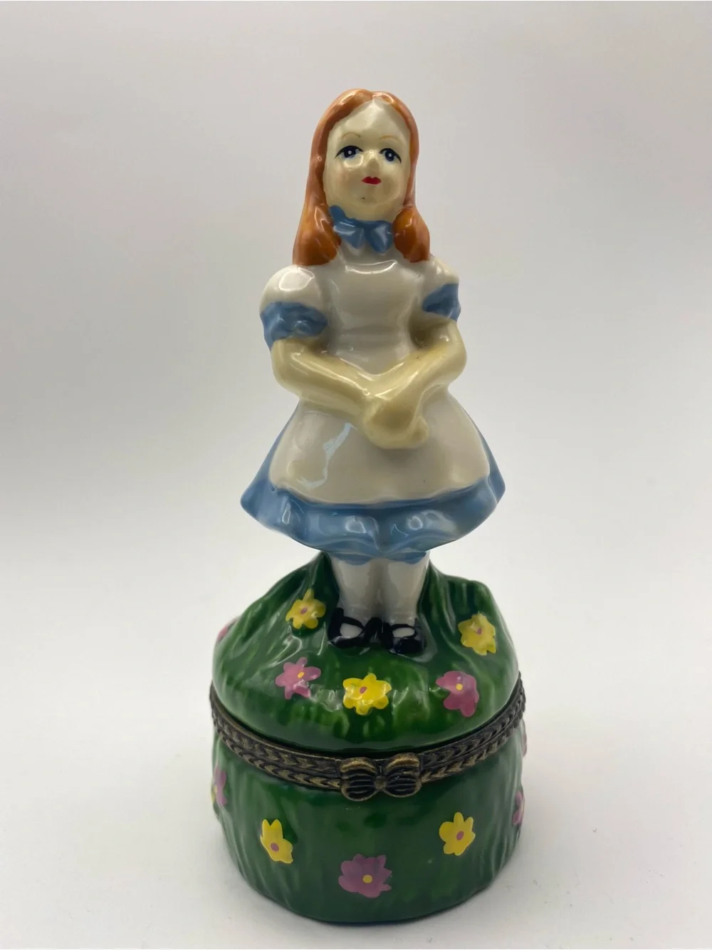 Alice in Wonderland Porcelain Trinket Box Set - Multicolor